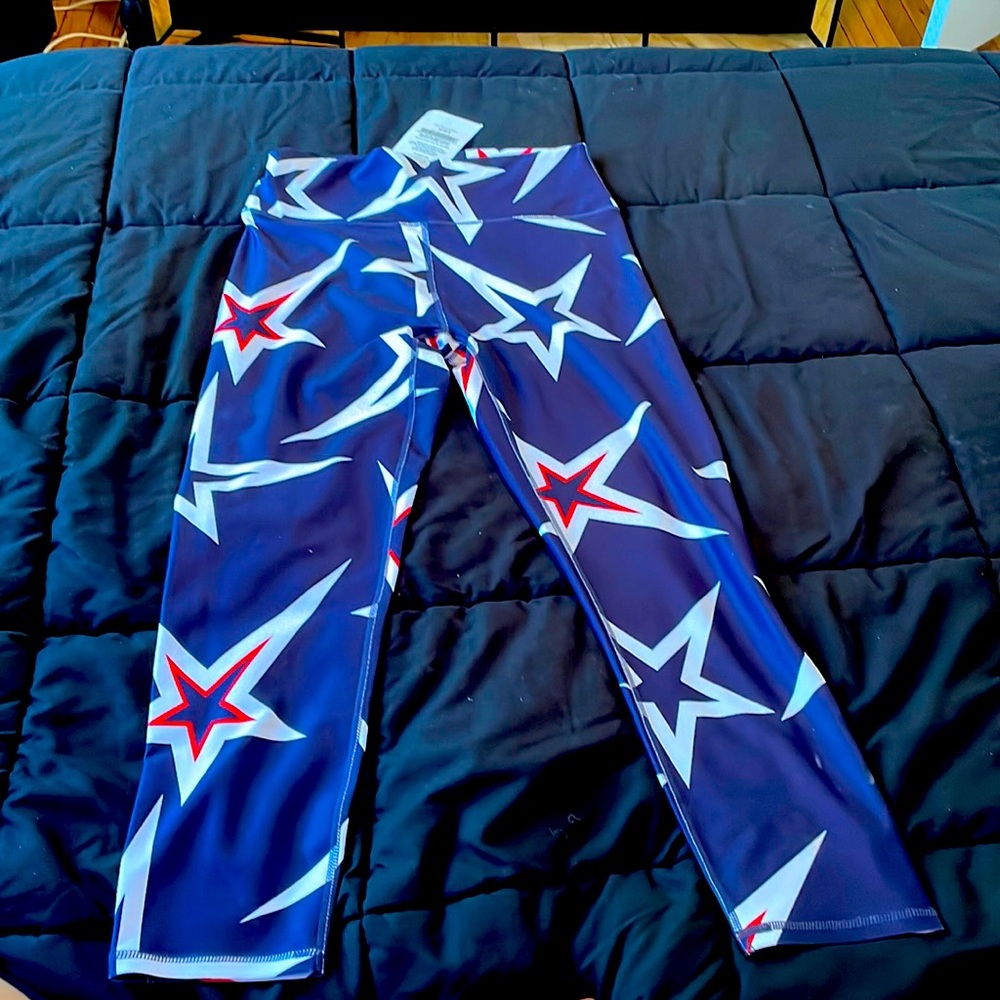 🇺🇸patriotic capri leggings🇺🇸